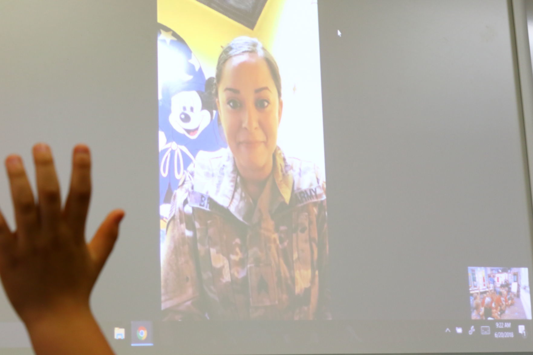 Military mom